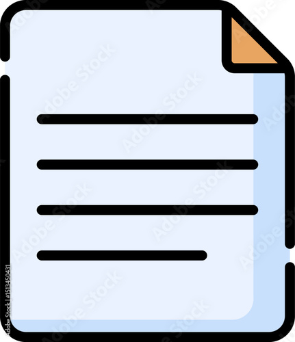 file illustration on a white background       