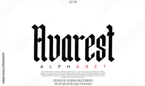 Luxury Malevolent Free Regular alphabet letters font for logo