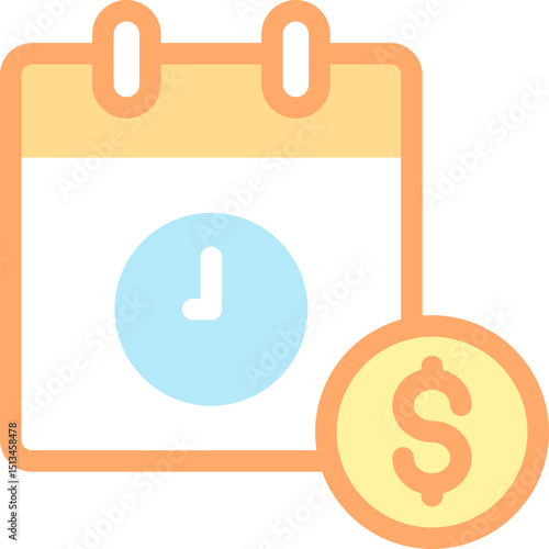 payday illustration on a white background       