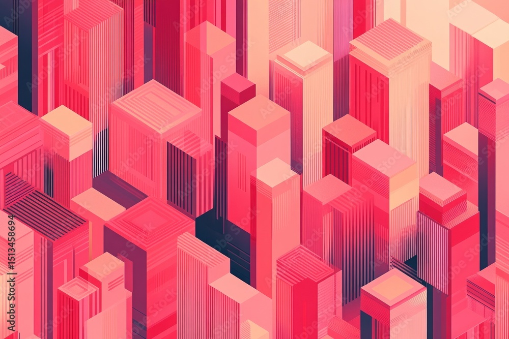 Abstract city skyline Abstract city skyline