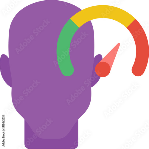 strenght illustration on a white background    