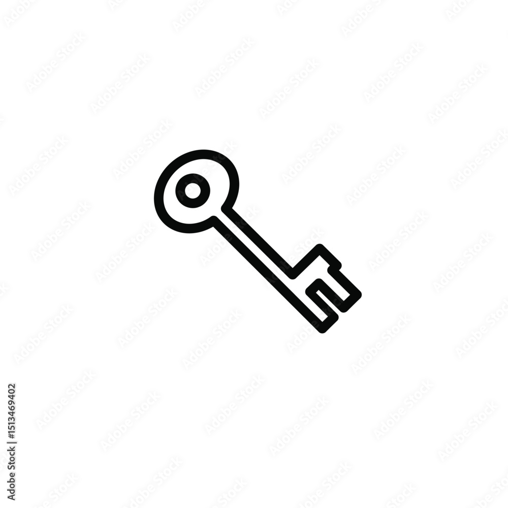 key icon vector illustration key icon vector illustration
