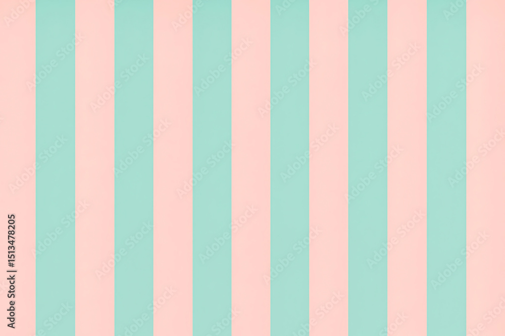 A vibrant digital illustration featuring alternating pastel stripes in mint green and soft pink A vibrant digital illustration featuring alternating pastel stripes in mint green and soft pink