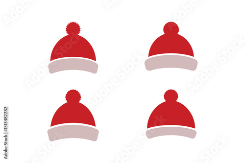 set of santa hats