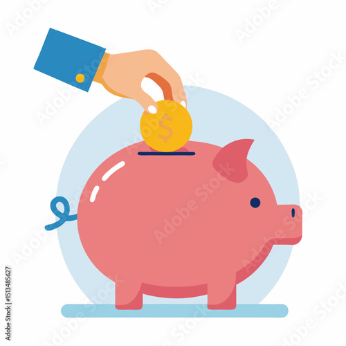 National Financial Awareness Day Vector Concept