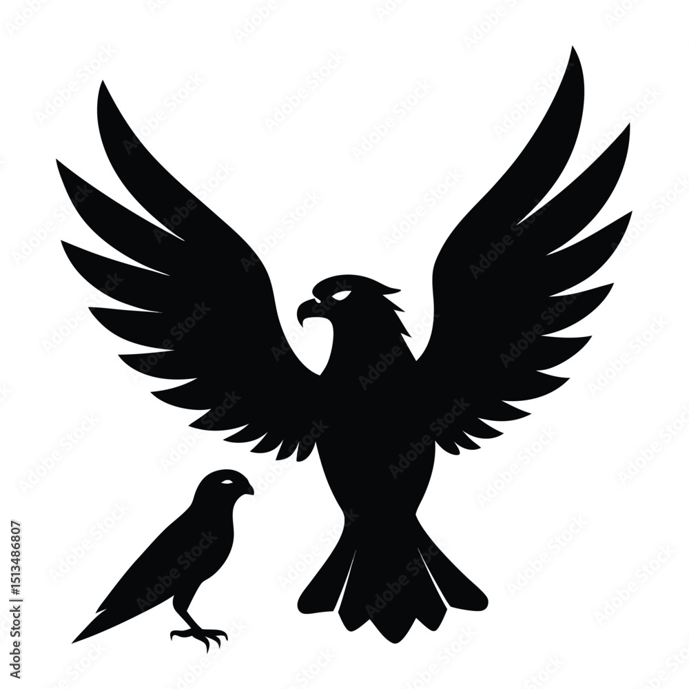 Obraz premium Wing icon vector