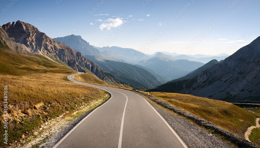 Fototapeta premium road in the mountains
