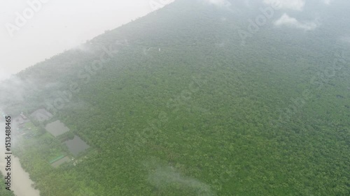 Sundarban,Bangladesh.Drone View.