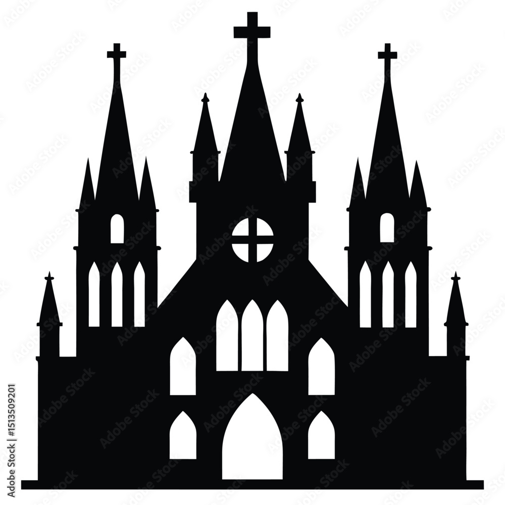 Fototapeta premium cathedral of saint louis