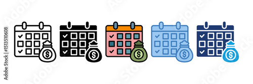 Calendar Icon Element For Design