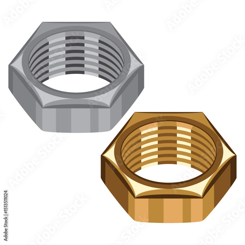 jam nut , thin hex nuts.