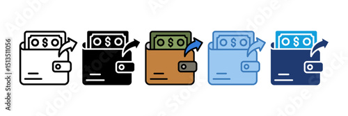 Expenditure Icon Element For Design