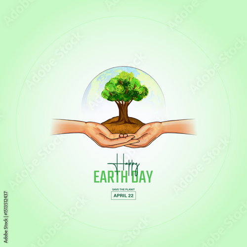 EARTH DAY Poster Template