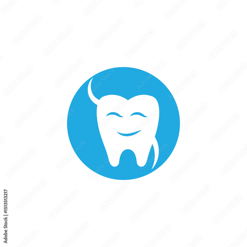 Obraz premium Dental logo Template vector illustration