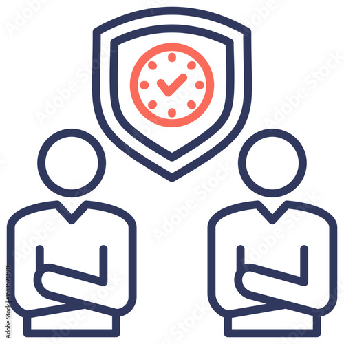 Dependability Dual Tone Icon