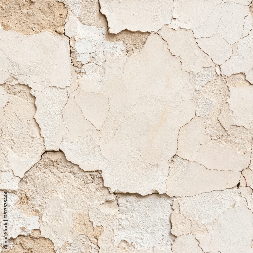 Obraz premium Weathered Cracked Wall Texture