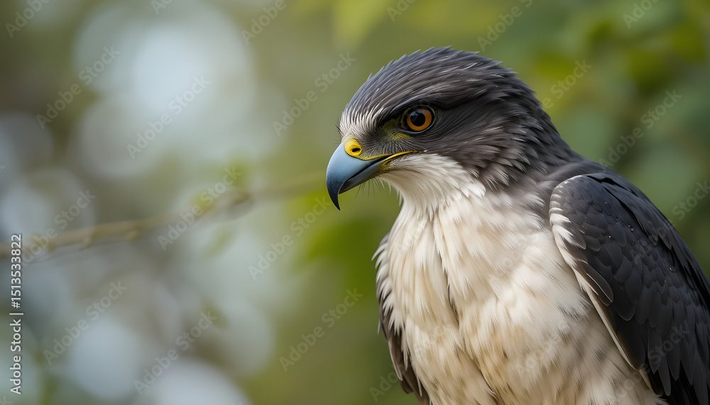 Fototapeta premium File #: 1484751840 Black Shouldered Kite Looking To Left
