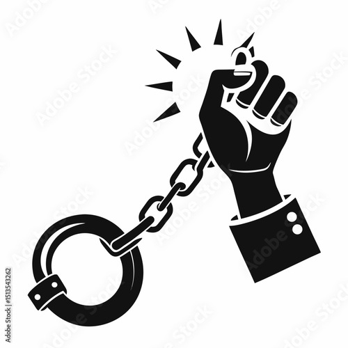 International Day for the Remembrance of the Slave Trade and its Abolition Concept Vector