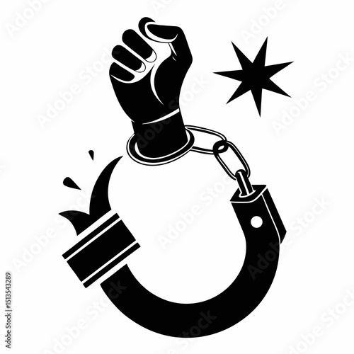 International Day for the Remembrance of the Slave Trade and its Abolition Concept Vector