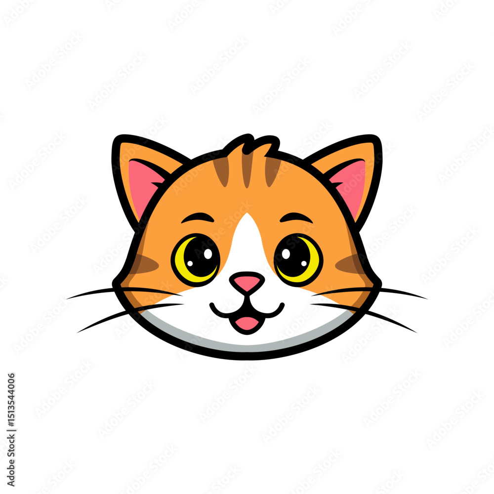 Obraz premium Sweet Kitten Face