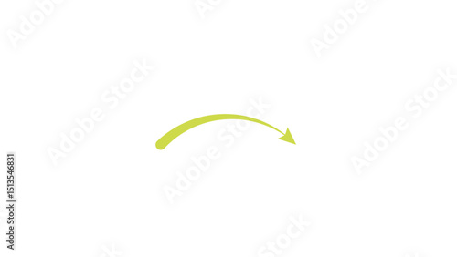 green leaf isolated on white