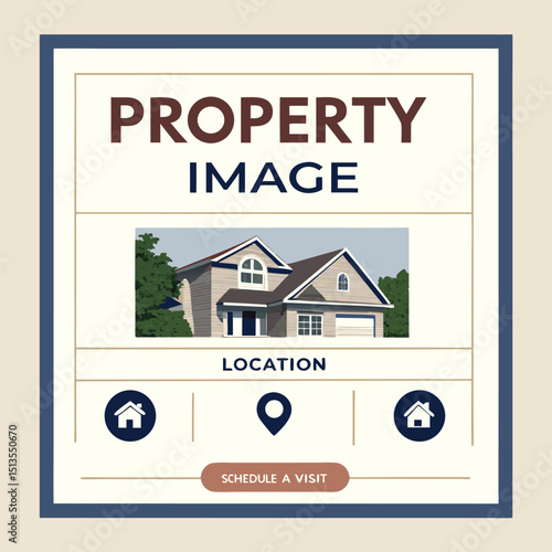 Dream Home Property Image Showcase - Location Details Included