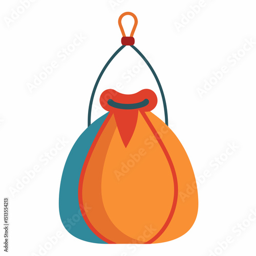 Modern Two-Tone Shoulder Tote – Chic Bucket Bag for Everyday Use

