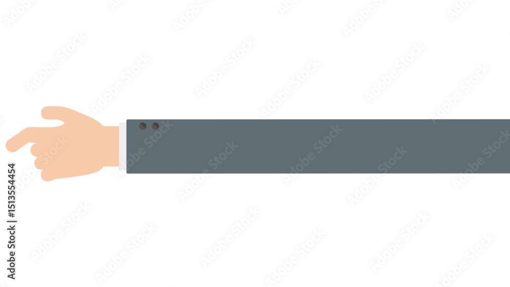 Fototapeta premium hand holding a blank sign