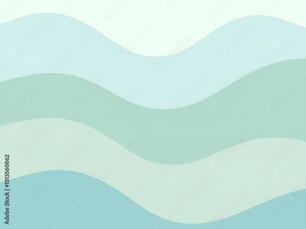 Fototapeta premium abstract blue wave background