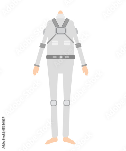 mannequin dressed in uniform