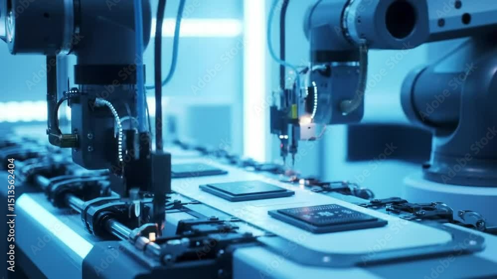 Advanced Robotics Automating Chip Manufacturing Processes with Precision Accuracy Advanced Robotics Automating Chip Manufacturing Processes with Precision Accuracy