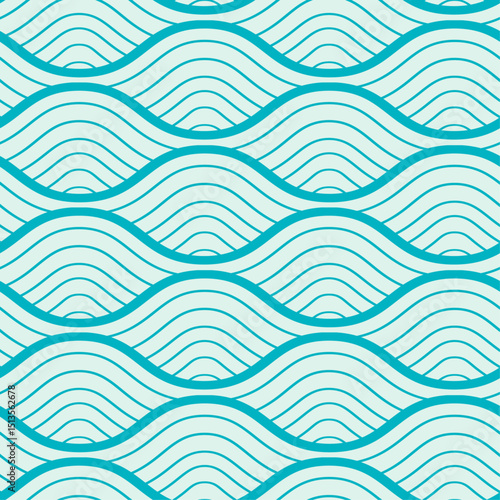 wave seamless pattern