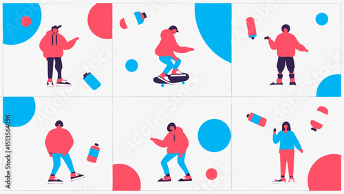 vector set of infographic elements