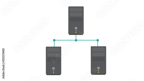 IT Infrastructure and Server Database Network