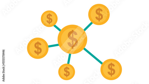 Financial Network and Diversified Investment