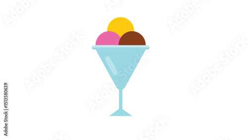 Ice Cream Sundae Icon