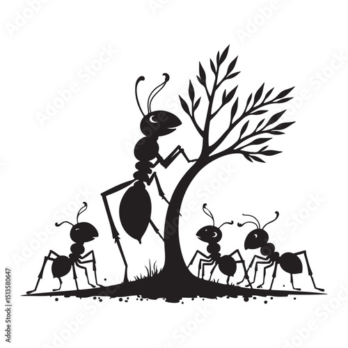 Busy honey bees buzz tirelessly, pollinating flowers and producing golden honey