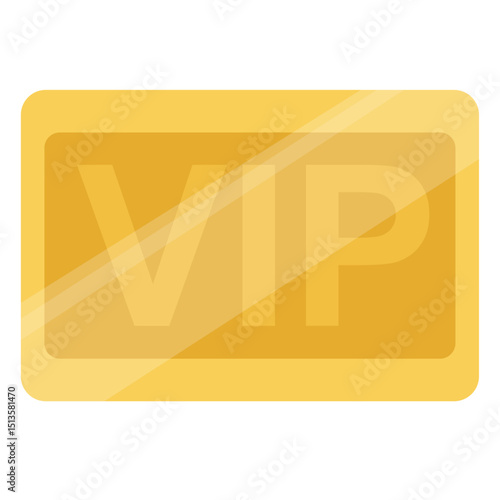 VIP Gold Card Icon