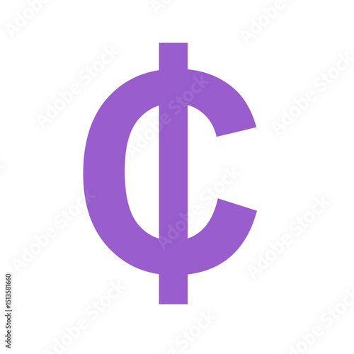 Cent Currency Symbol Icon