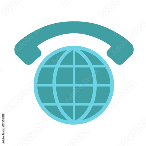 International Phone Call Icon