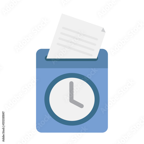 Voting Ballot Box Icon