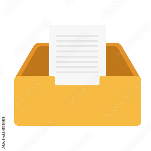 Full Inbox Tray Icon