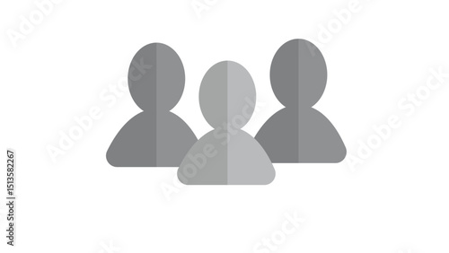 Group of People Silhouette Icon
