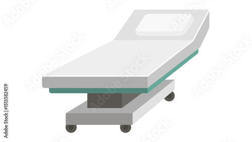 Hospital Patient Bed Icon