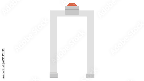Security Metal Detector Gate Icon