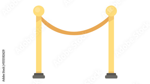 VIP Velvet Rope Stanchion Icon
