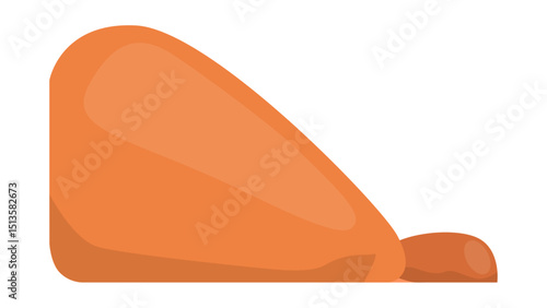 Orange Sand Dune Icon