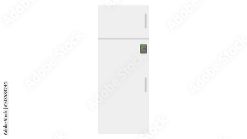 White Refrigerator Icon