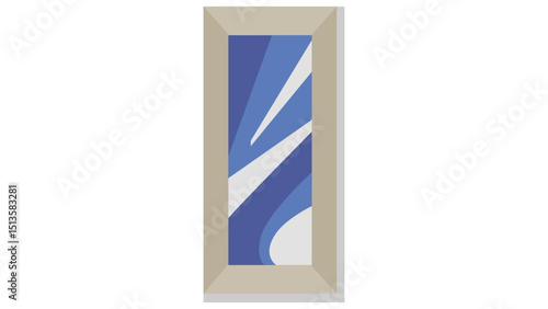 Tall Floor Mirror Icon