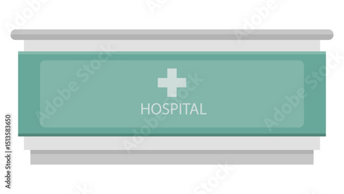 Hospital Building Sign